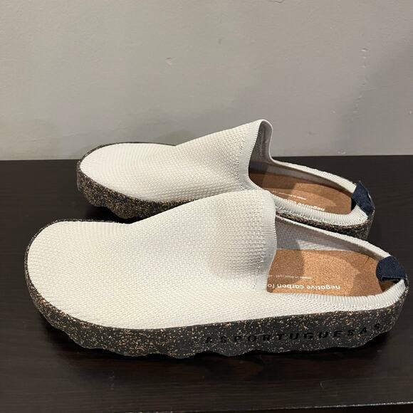 Asportuguesas Men's Knit Clog Light Gray Size 40 US 7 Negative Carbon Footprint - Picture 1 of 6
